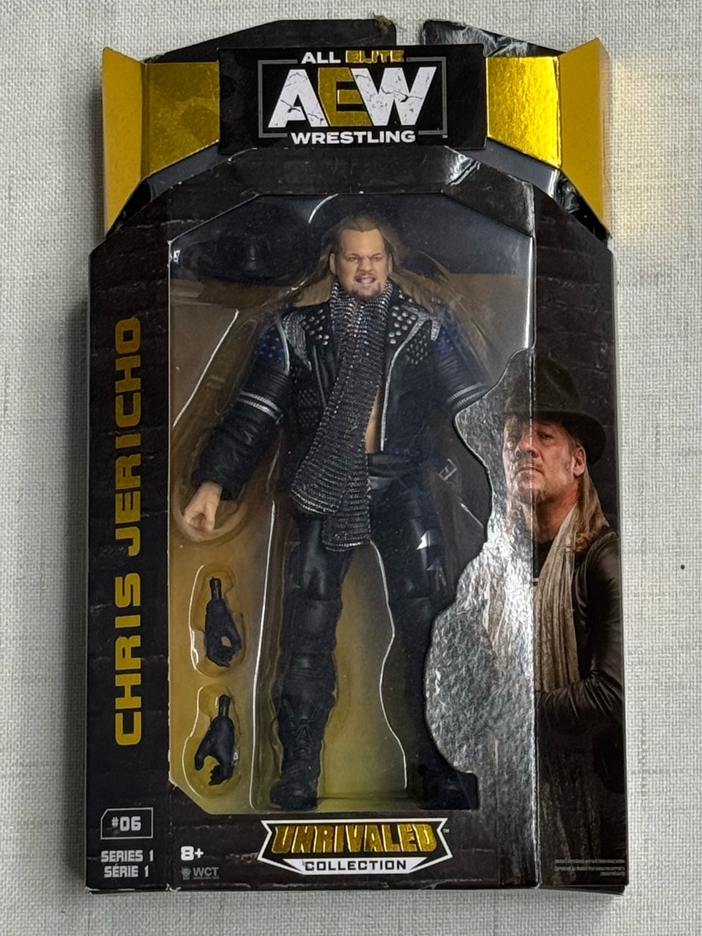 2020 AEW Jazwares Unrivaled Collection Series 1 #06 Chris Jericho